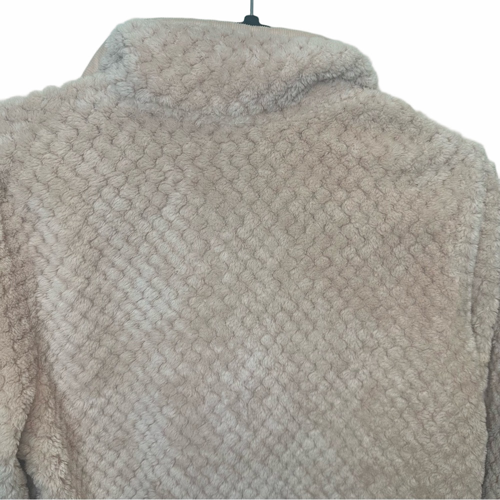 Simply Southern Simply Soft Fuzzy Pink Sherpa Pullover Size Small - Picture 7 of 11